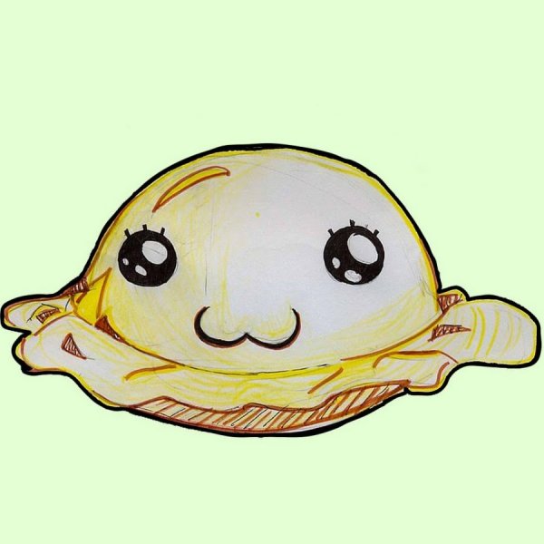 Пельмени раскраска