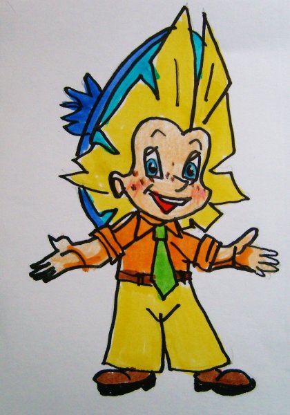 Нарисовать Незнайку поэтапно