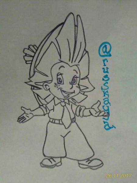 Поэтапное рисование Незнайки