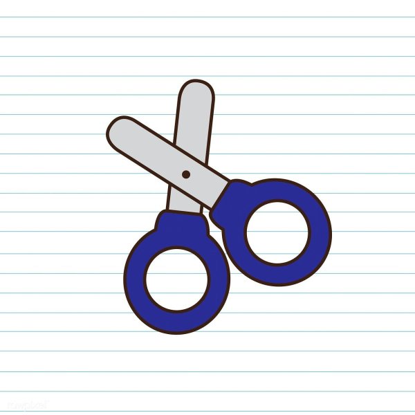 Ножницы для срисовки