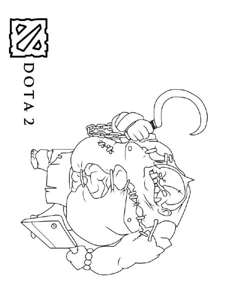 Pudge рисунок