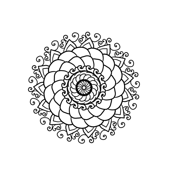 Мандала простая