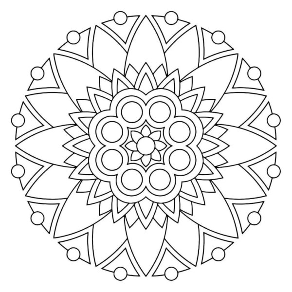 Раскраска мангал