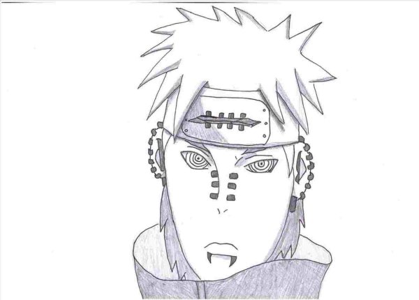 Персонажи Наруто рисунки Пейн