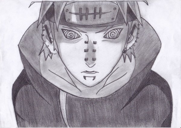 Акацуки Пейн risovat