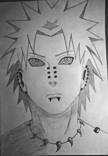 Пейн Яхико рисунок