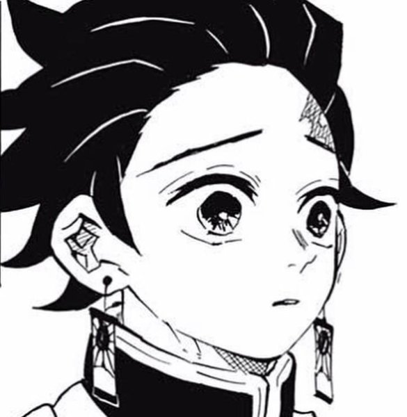 Танжиро арт лёгкий