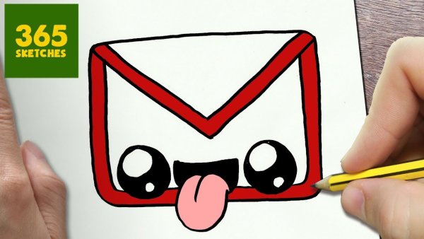 Кавайные рисунки лёгкие 365