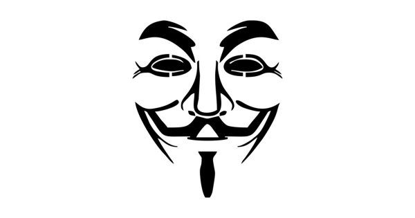 Хакер в маске вендетты