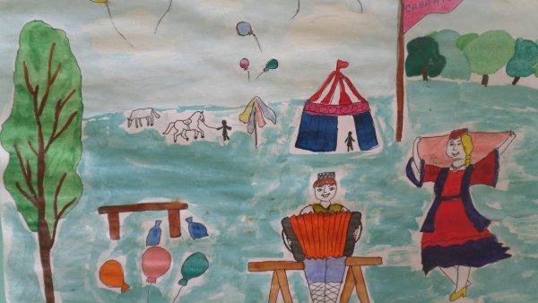 Рисунок на Пасху