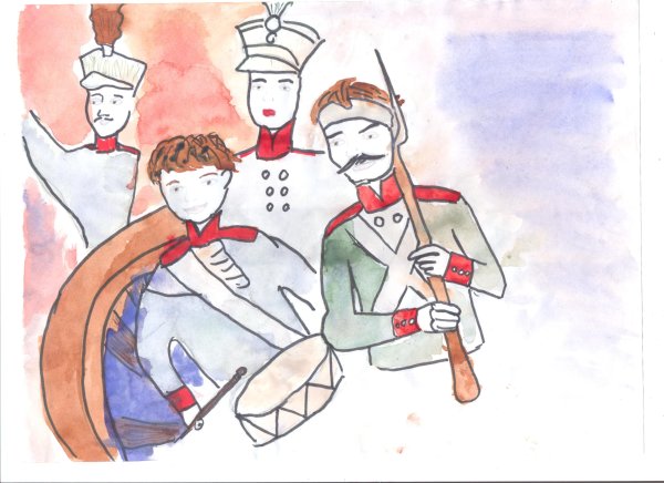 Бородино рисунок