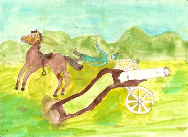 Бородино рисунок