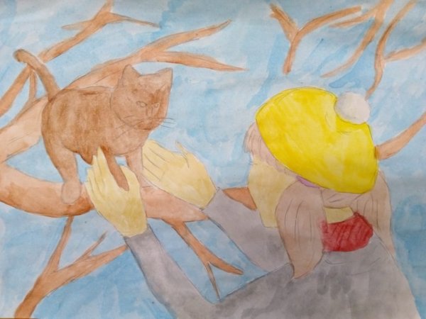 Рисунок на тему добро