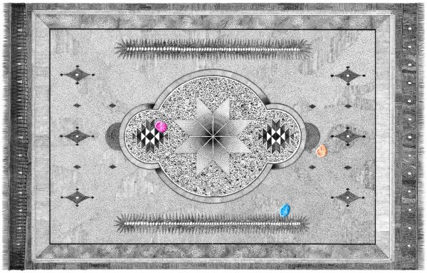 Как нарисовать ковер