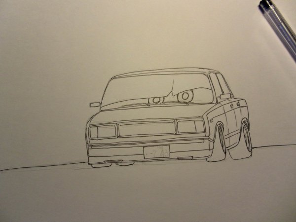 Дрифт рисунки легкие