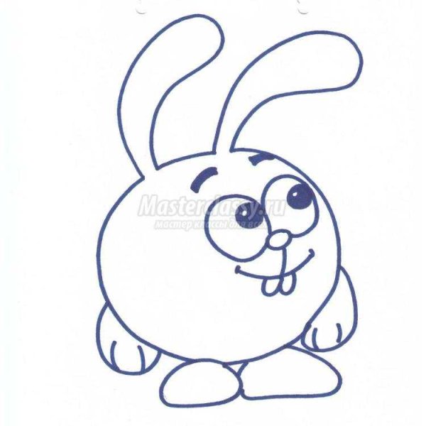 Крош для срисовки