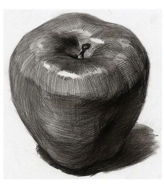 Горы карандашом штриховка