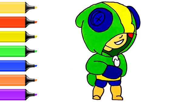 Нарисо Леон из Brawl Stars