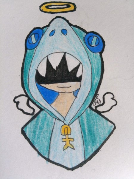 Рисунки для срисовки Леон из БРАВЛ старс