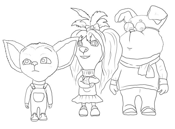 Раскраска Барбоскины дружок