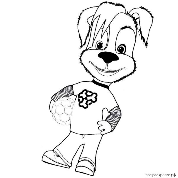 Раскраска Барбоскины малыш