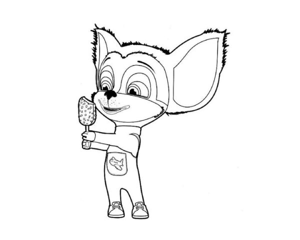 Раскраска Барбоскины мама