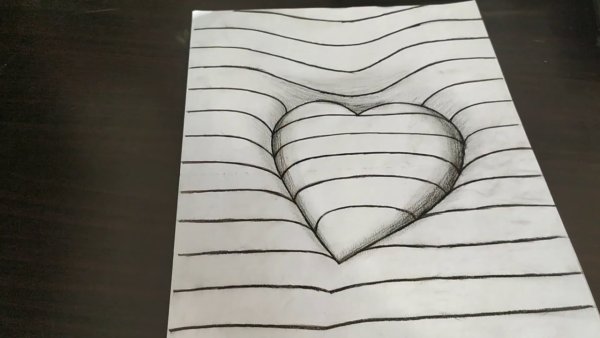 Иллюзии карандашом