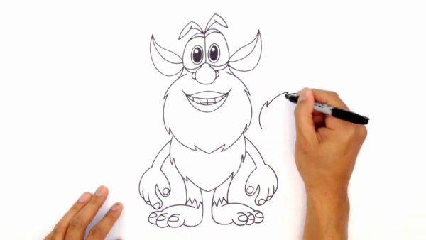 Буба. Раскраска