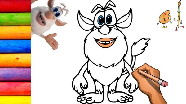 Буба карандашом