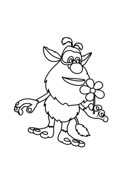 Буба. Раскраска