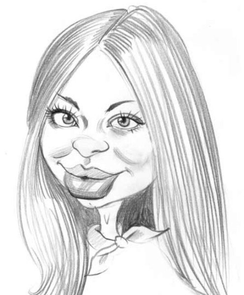 Шарж Уилл Смит карандашом