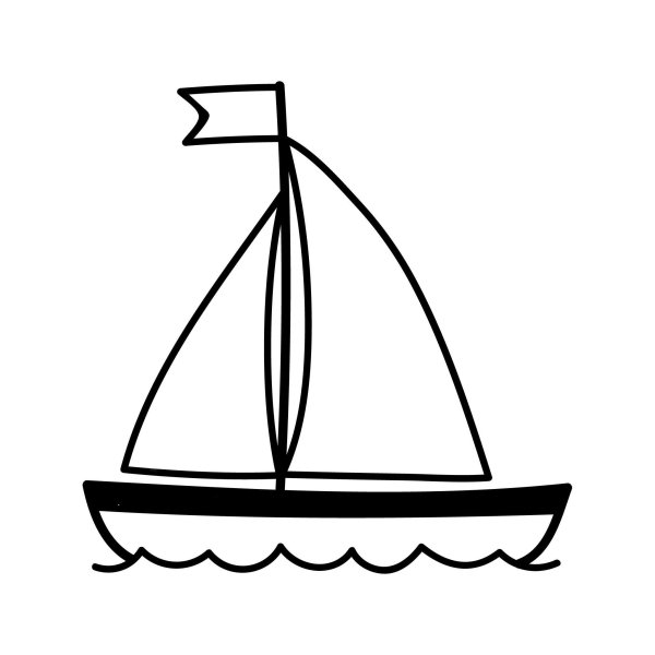 Кораблик схематично