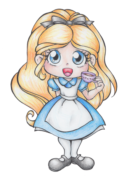 Алиса в стране чудес рисунки