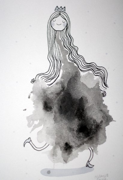 Рисование пятном