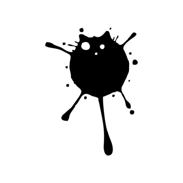 Кляксы в виде животных