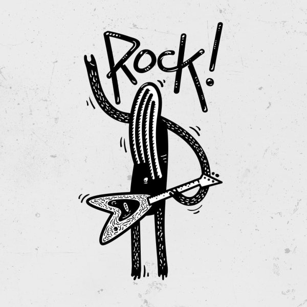 Рок рисунки для срисовки