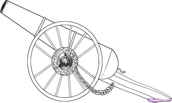 Артиллерия эскиз