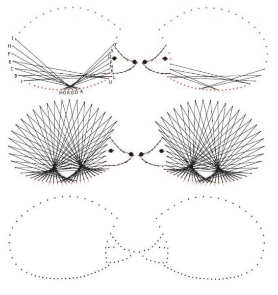 Схемы изонити для начинающих