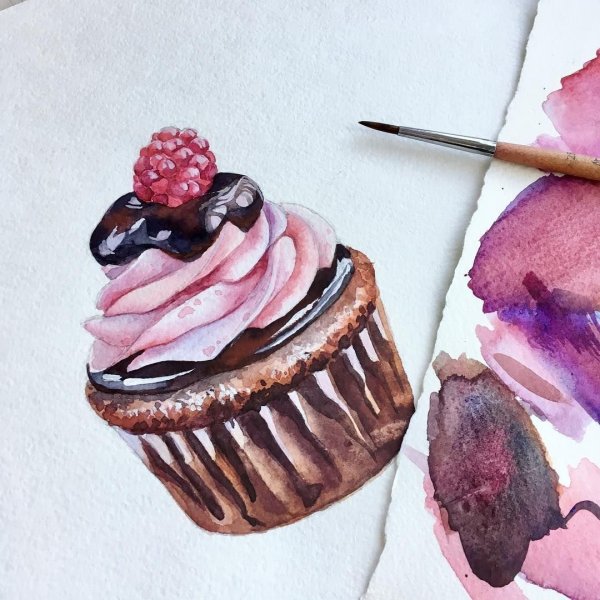 Скетчи пирожные