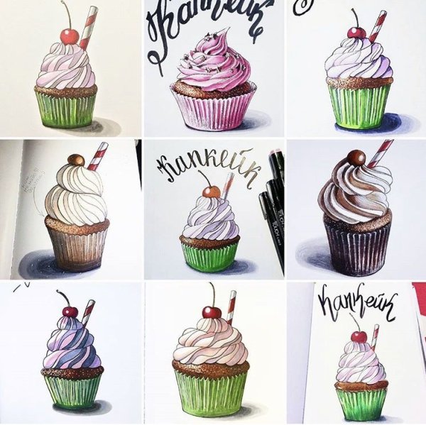 Сладости рисунок