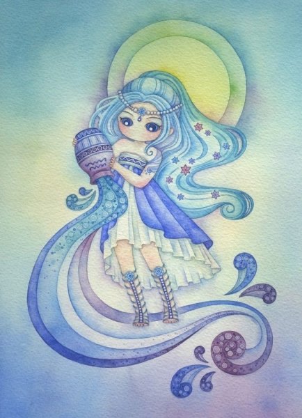 Картины Юри Уэда знаки зодиака