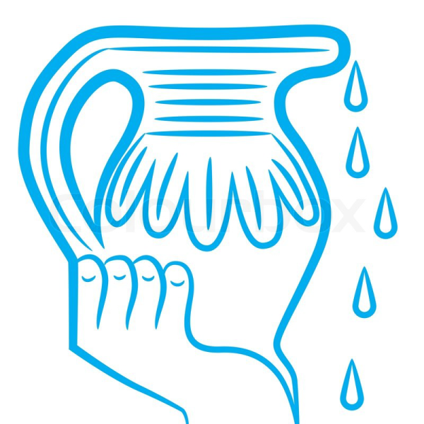 Знак Водолея кувшин