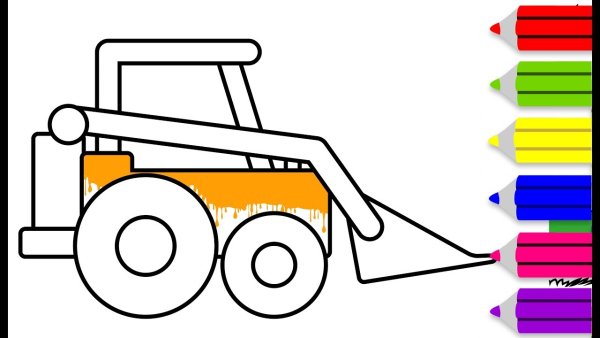 Экскаватор игра для детей