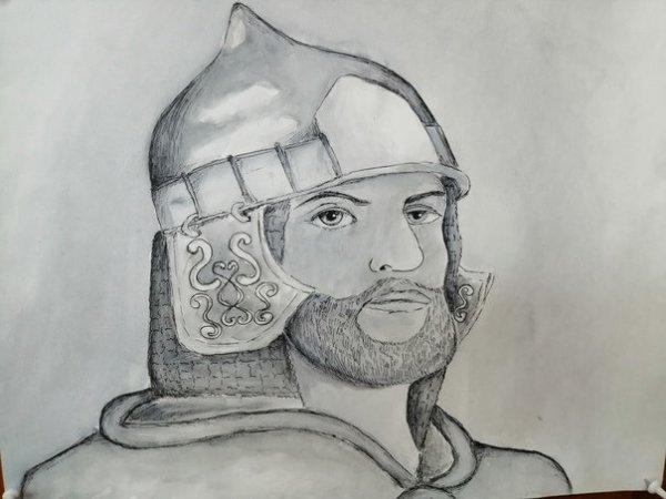 Александр Невский портрет