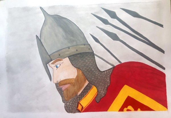 Портрет богатыря Невский