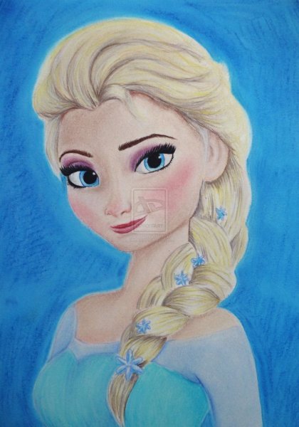 Рисуночки Эльзы