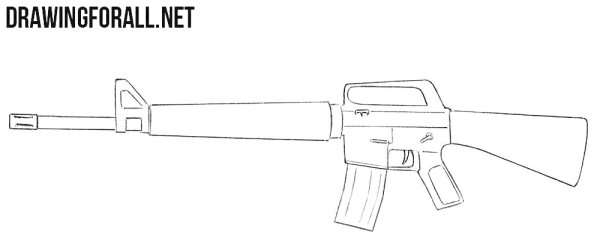 Mp5 SD чертёж