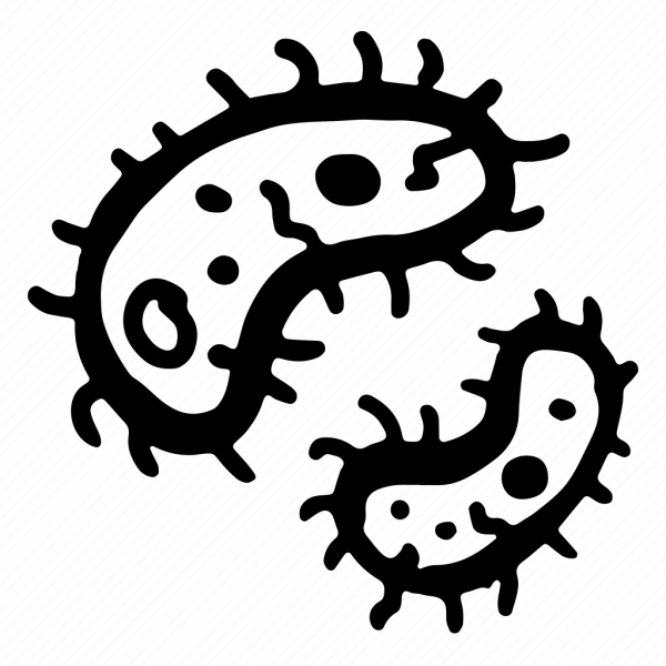 Значок бактерии