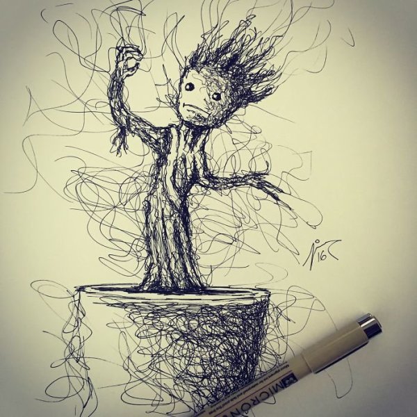 Простые оригинальные рисунки