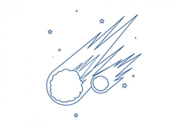 Комета рисунок